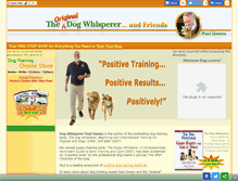Tablet Screenshot of dogwhispererdvd.com